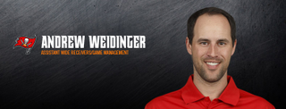 Tampa Bay Buccaneers assistant coach Andrew Weidinger (Image: Tampa Bay Buccaneers)